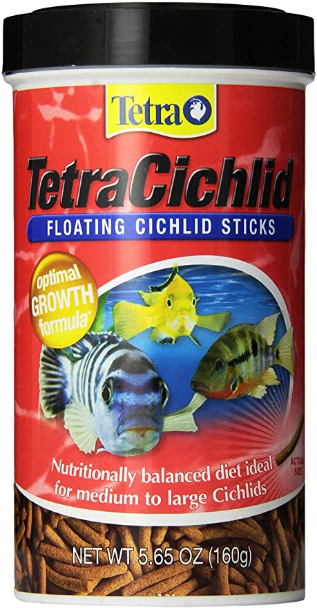 Tetra TetraCichlid Fish Food Flakes, 5.65 oz